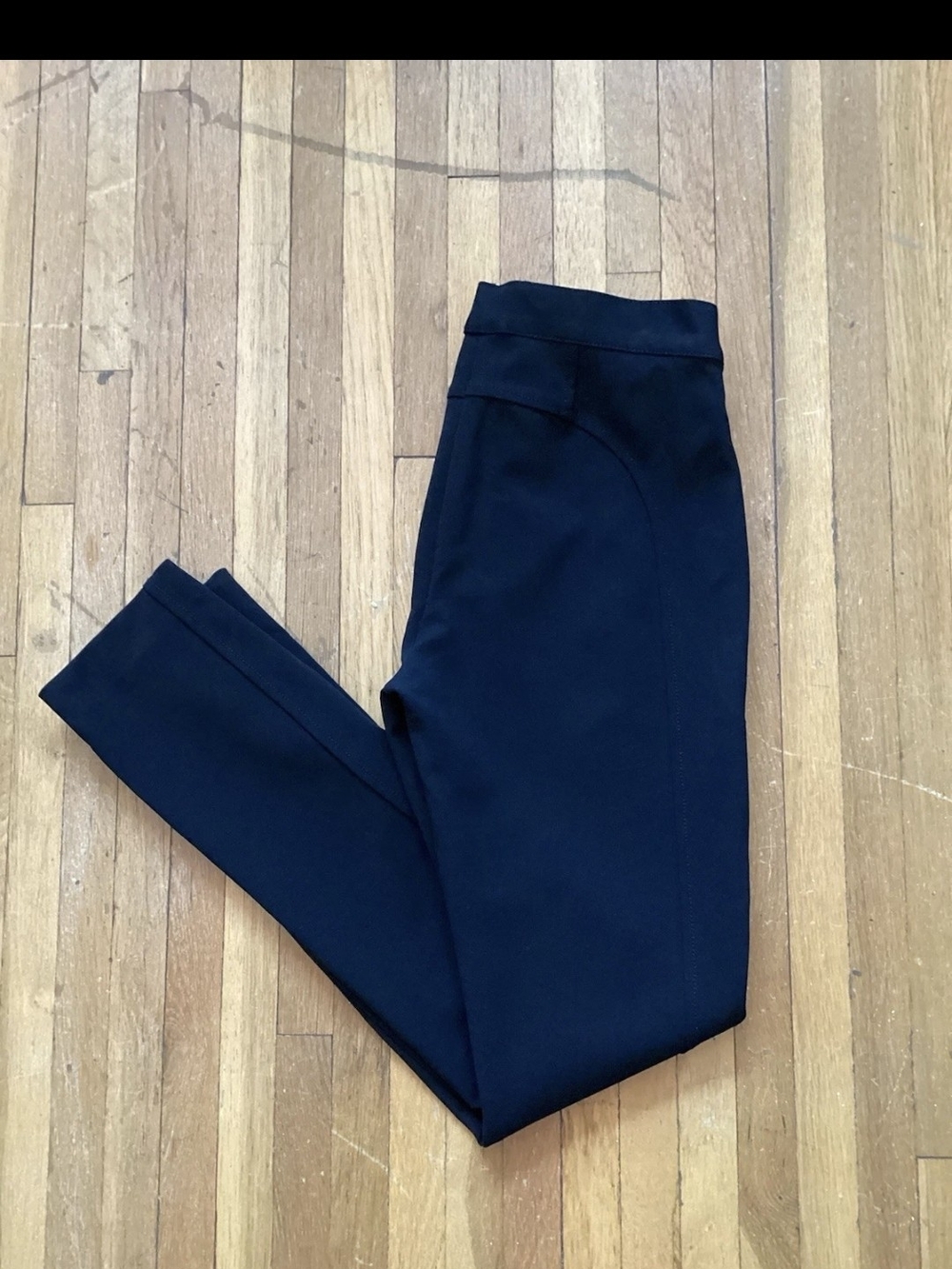Derek Lam Ladies Size 2 (28-29) Solid Black Dress Pants,Rayon Blend,MINT